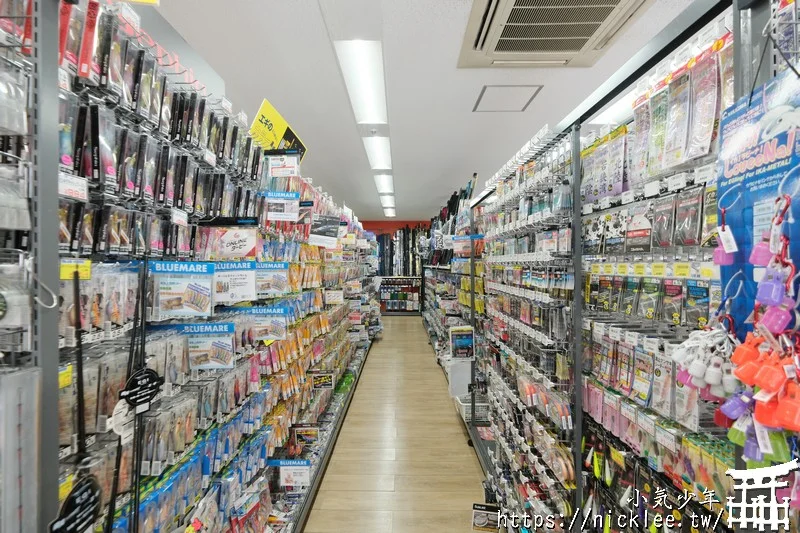 大阪釣具店-FishingMax難波店-難波站2分鐘可到,路亞客必來,特價品是台灣售價6折以下