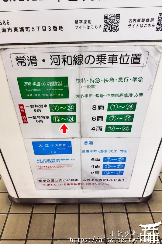 中部國際機場交通-從名古屋到中部國際機場,搭乘名鐵特急列車只要35分鐘,有指定席與自由席