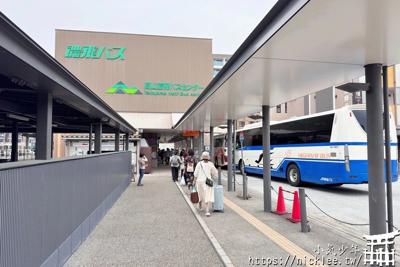 從高山到名古屋-搭乘JR東海巴士