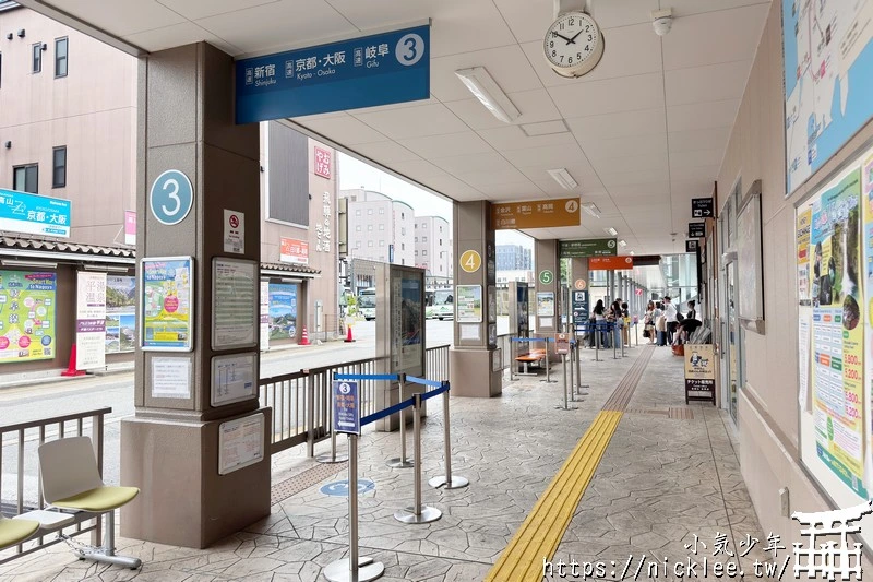 從高山到名古屋-搭乘JR東海巴士