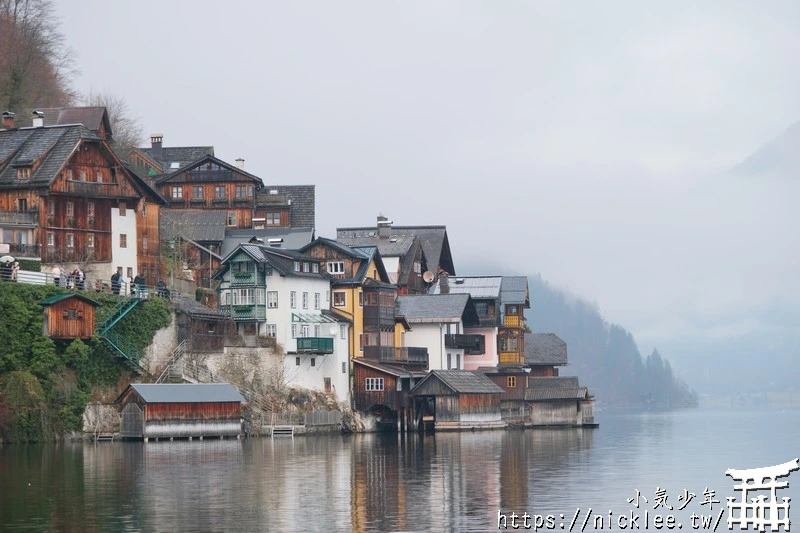 【奧地利】哈修塔特冬天風景