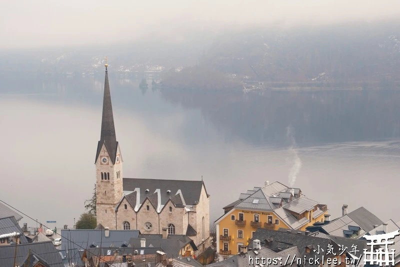 【奧地利】哈修塔特冬天風景