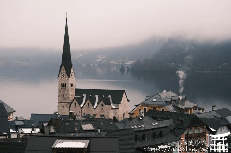 【奧地利】哈修塔特冬天風景