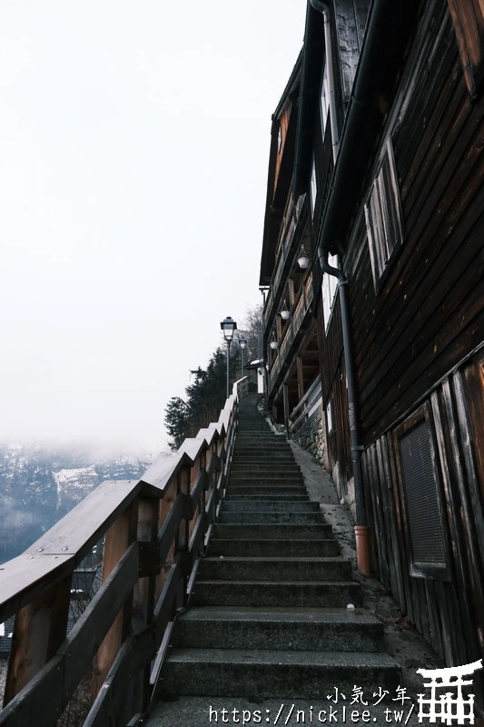 【奧地利】哈修塔特冬天風景