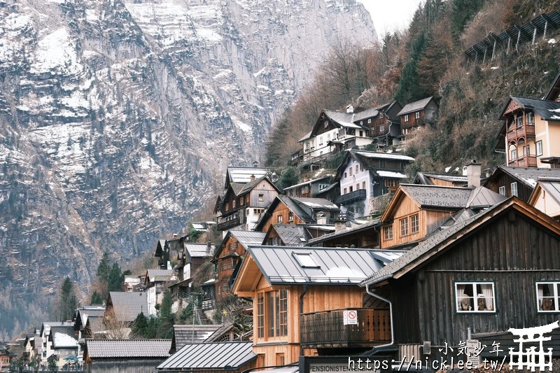 【奧地利】哈修塔特冬天風景