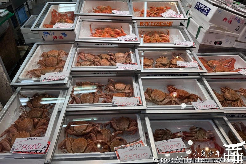 金澤近江町市場-金澤市民的廚房,有300年的歷史,美食推薦海鮮丼與擔擔麵