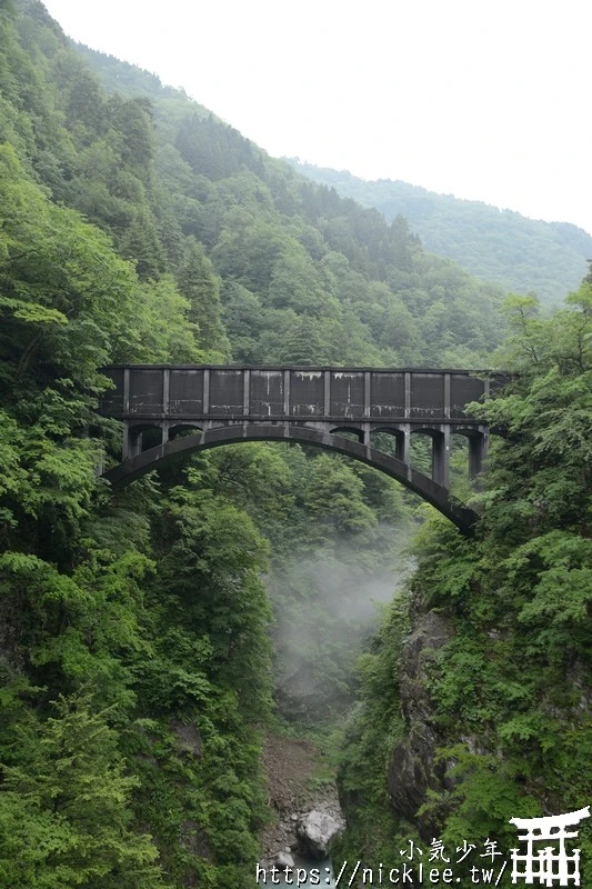富山交通-黑部峽谷鐵道|行駛於日本最深的V字型峽谷|2025年只能坐到貓又站
