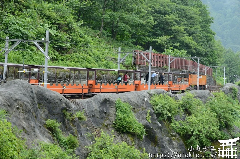 富山交通-黑部峽谷鐵道|行駛於日本最深的V字型峽谷|2025年只能坐到貓又站