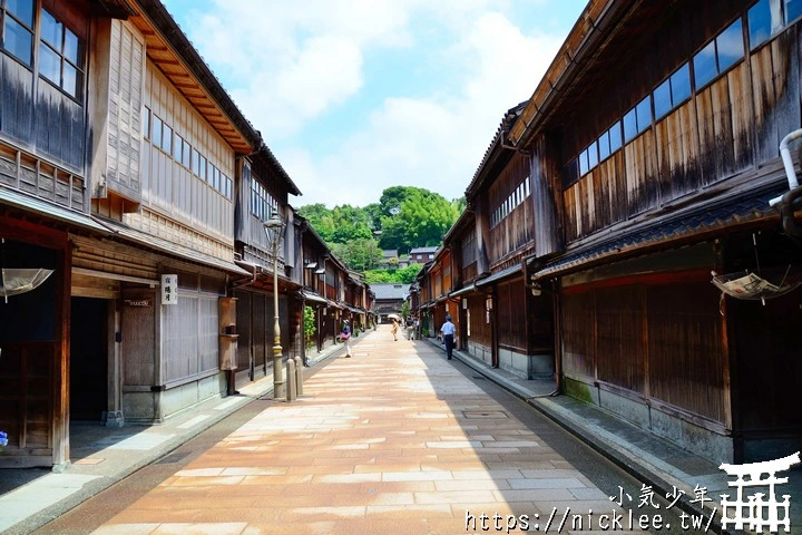 金澤景點-東茶屋街-金澤文化的代表地標