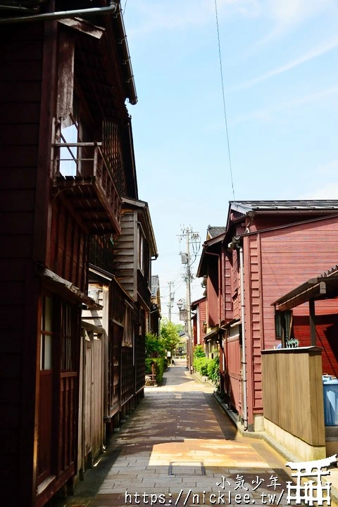 金澤景點-東茶屋街-金澤文化的代表地標