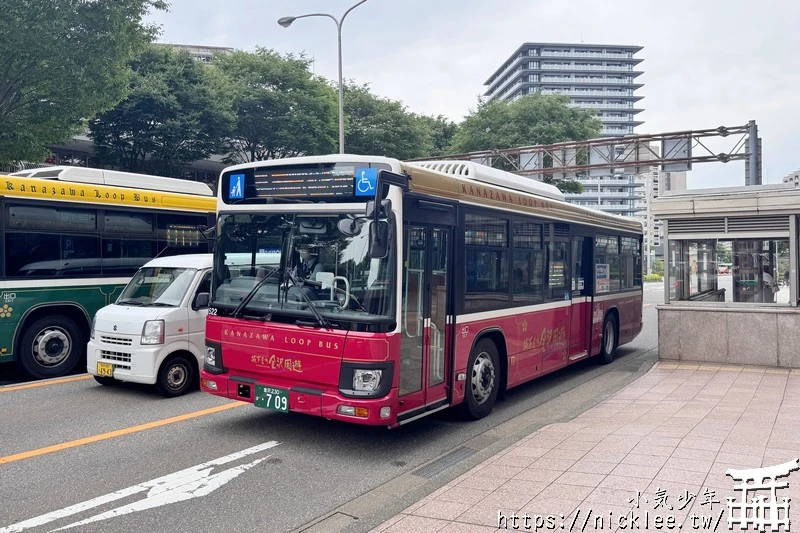 城下町-金澤周遊巴士-金澤旅遊就靠它前往各景點|路線圖|時刻表|乘車方法
