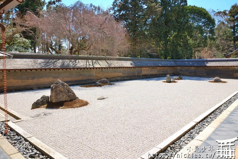 金閣寺附近景點-龍安寺