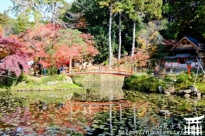 京都大原野神社-春日大社第一分社,有「京春日」之稱,亦為「源氏物語」故事場景之一