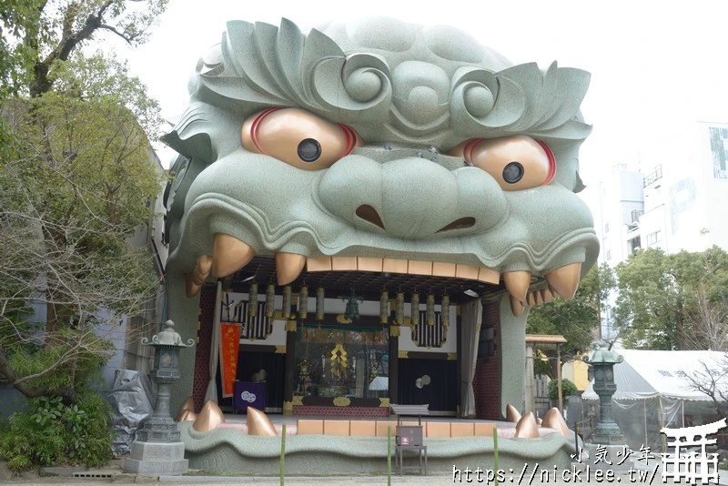 【大阪景點】難波八阪神社-大阪最有特色的神社之一,難波車站走路10分鐘可至