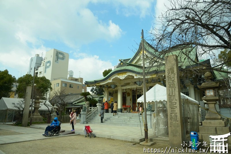 【大阪景點】難波八阪神社-大阪最有特色的神社之一,難波車站走路10分鐘可至
