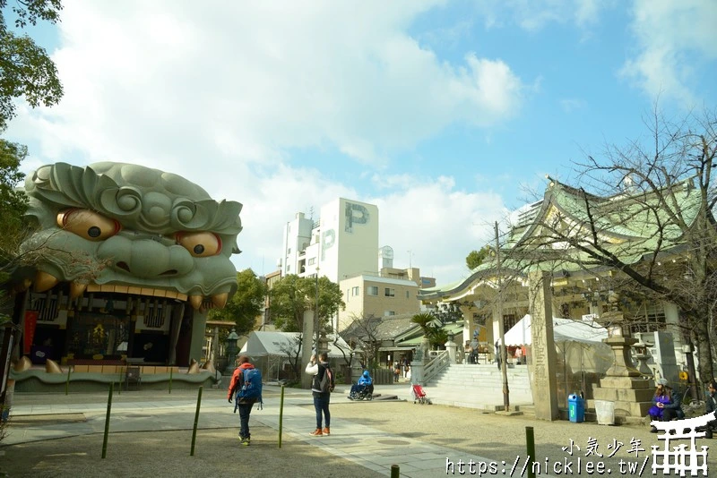 【大阪景點】難波八阪神社-大阪最有特色的神社之一,難波車站走路10分鐘可至