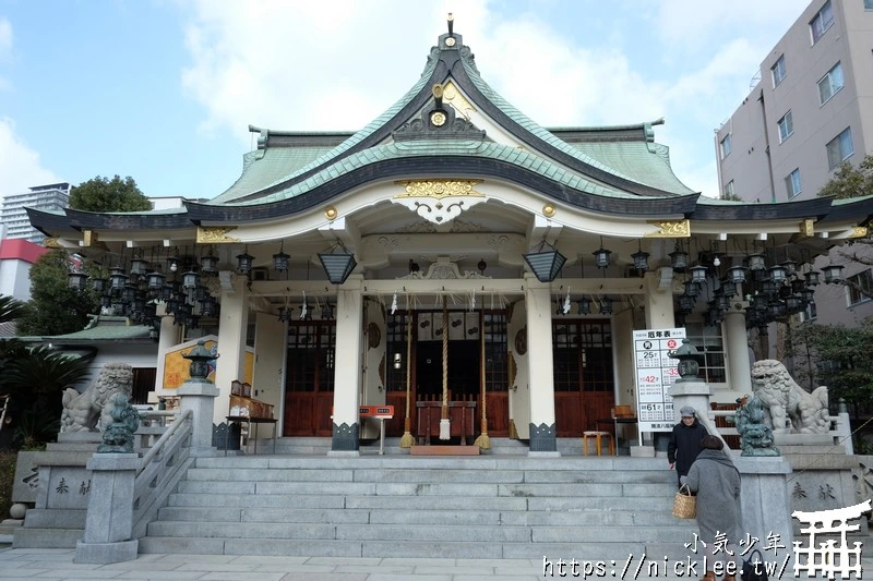 【大阪景點】難波八阪神社-大阪最有特色的神社之一,難波車站走路10分鐘可至