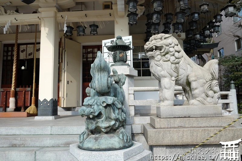 【大阪景點】難波八阪神社-大阪最有特色的神社之一,難波車站走路10分鐘可至