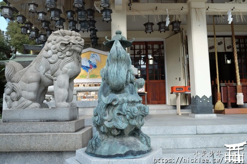 【大阪景點】難波八阪神社-大阪最有特色的神社之一,難波車站走路10分鐘可至