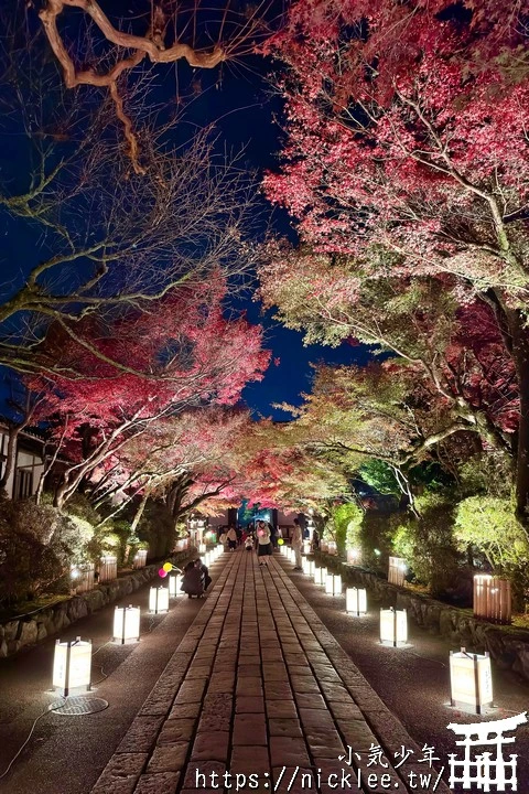 石山寺夜楓-賞楓氣氛不錯,還有手提燈籠提供拍照,重點是遊客不多