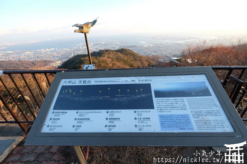 神戶六甲山景點|六甲山雪公園|音樂盒博物館|六甲花園露台|六甲山天覽台(六甲山夜景)