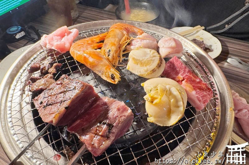 【大阪難波美食】燒肉力丸-平價燒肉吃到飽,便宜還能和牛吃到飽