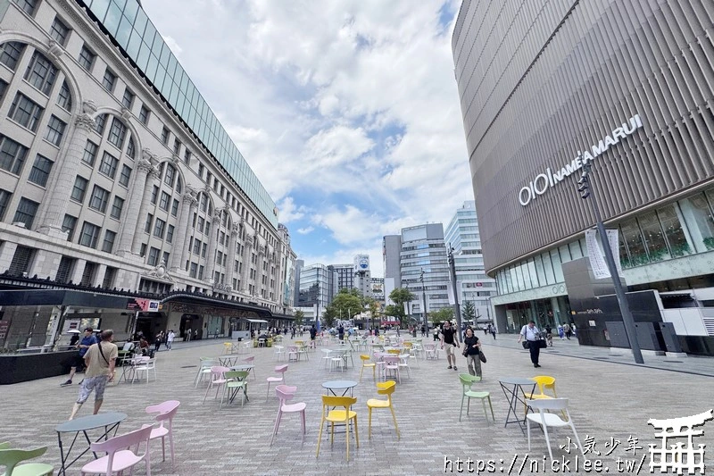 難波地下街-Namba Walk-橫跨近鐵大阪難波,地鐵難波站與日本橋站,流行服飾餐廳一應俱全
