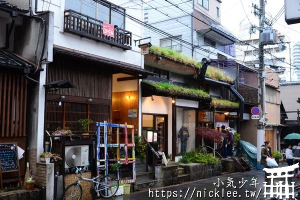 大阪空堀商店街-昭和風格的懷舊商店街,長屋是在地特色建築