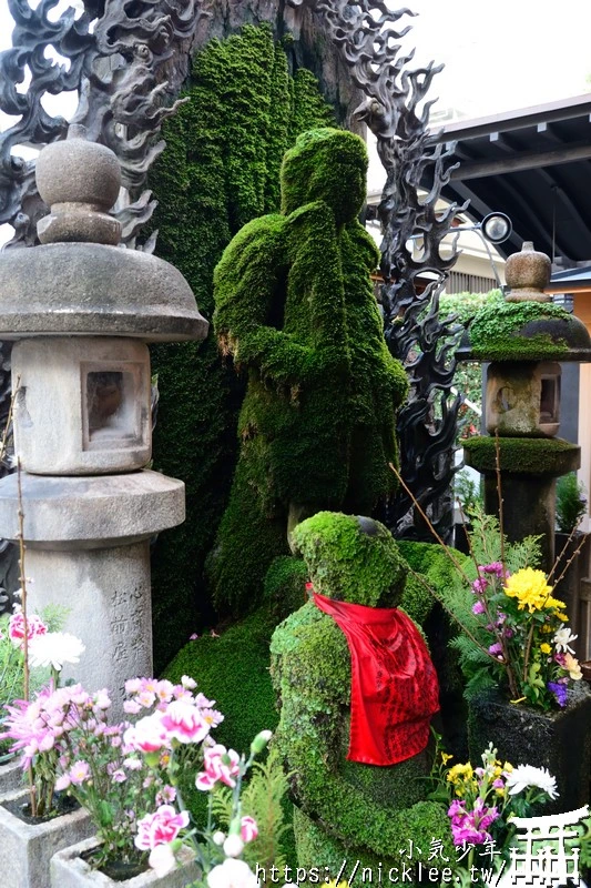 法善寺-水掛不動