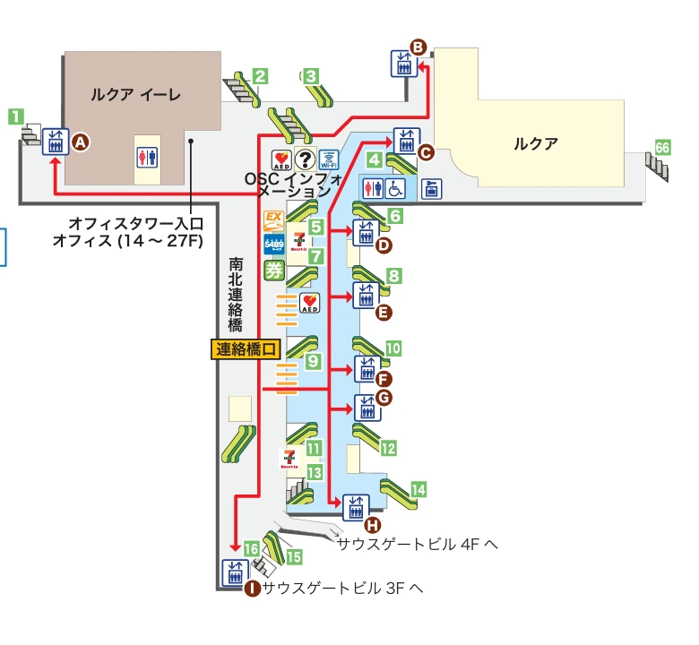 大阪梅田地區介紹-JR大阪站