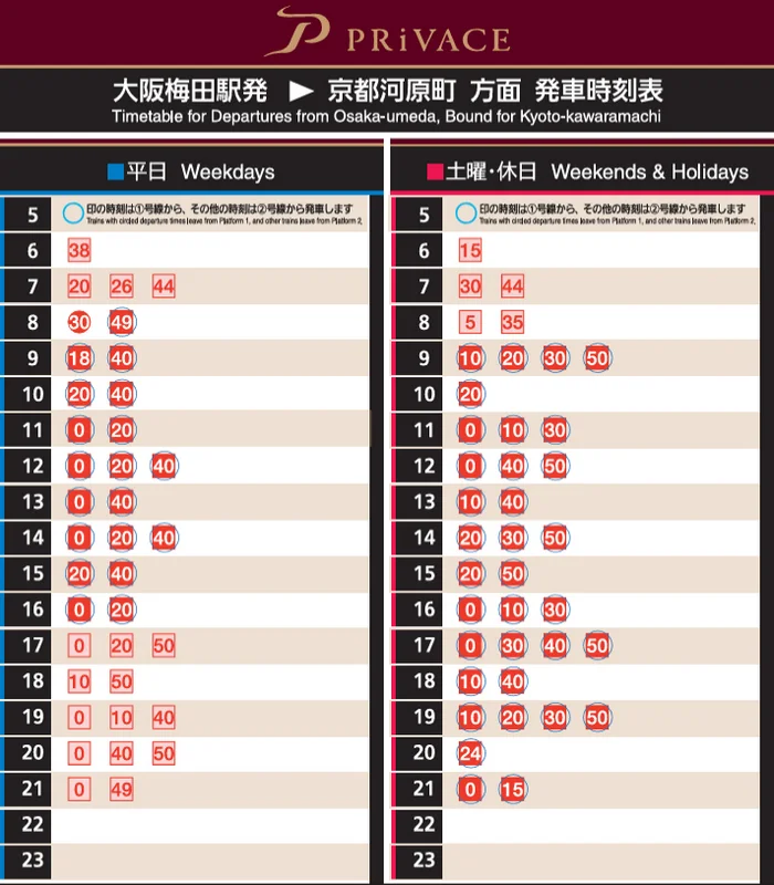 阪急電鐵PRiVACE指定席車廂-一個兼具隱私和舒適性的高品質空間,只要￥500日圓就可享受