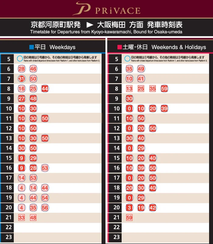 阪急電鐵PRiVACE指定席車廂-一個兼具隱私和舒適性的高品質空間,只要￥500日圓就可享受