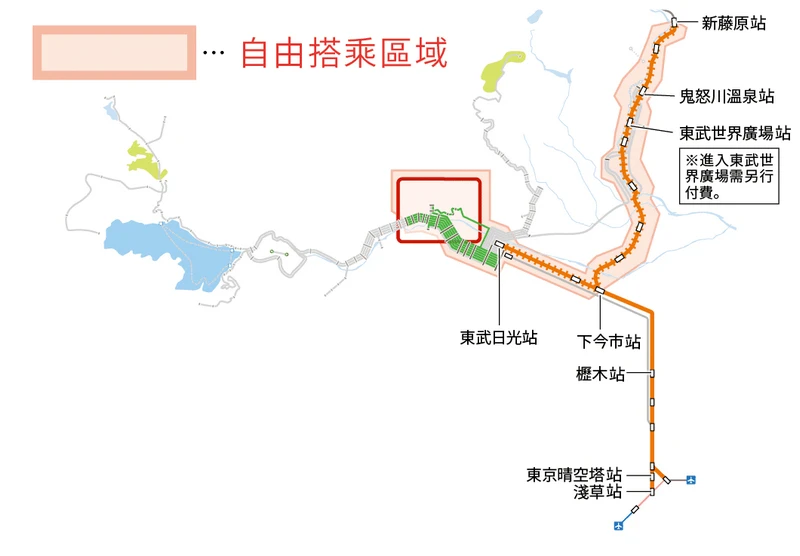 東武鐵道完整介紹｜路線,觀光景點,乘車方法,一日券(常用票券) | 東京到日光,川越的最方便交通工具