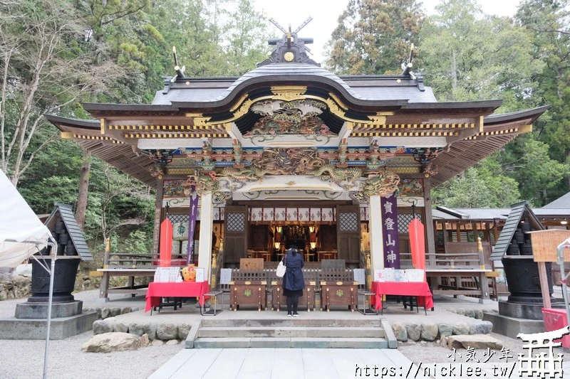 埼玉景點-寶登山神社-寶登山參道上種滿櫻花,神社的大黑天寶槌籤詩值得收藏