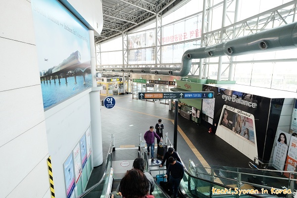 首爾搭乘AREX直達車前往仁川機場