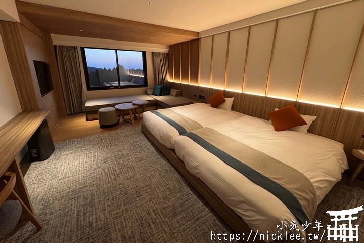 鹿兒島霧島住宿-The Pulse Kirishima-2025年8月開幕,頂樓觀景台, 白天可看櫻島火山,晚上可觀星