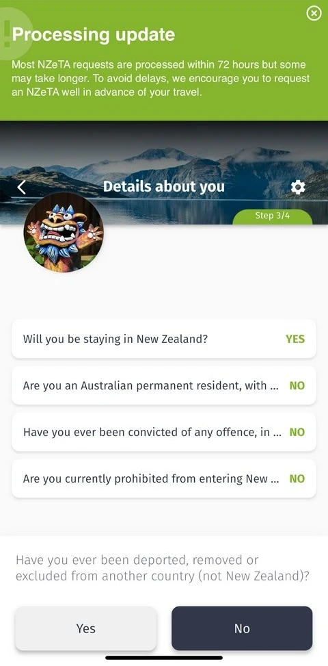 申請紐西蘭電子旅行授權教學(NZeTA)