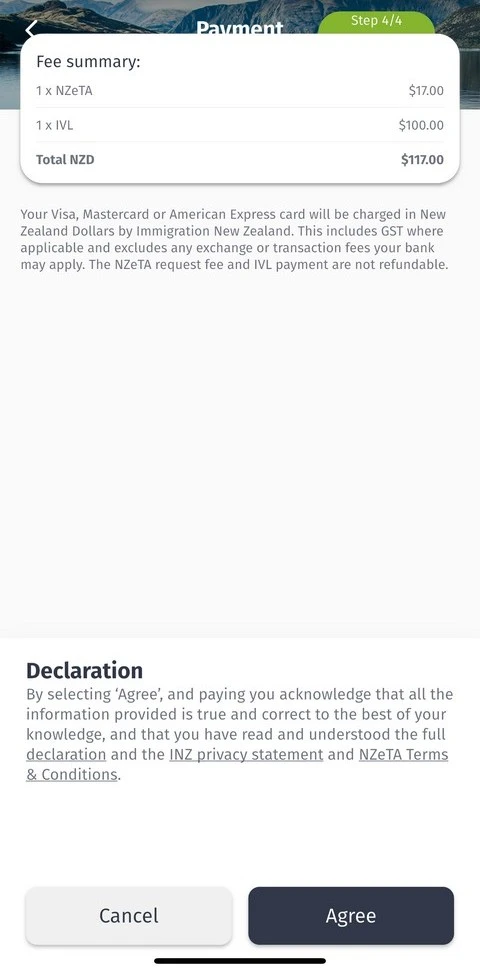 申請紐西蘭電子旅行授權教學(NZeTA)