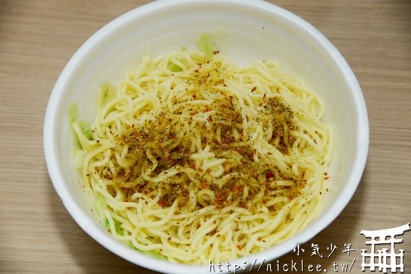 日本泡麵-日清Spa王-橄欖油香蒜義大利麵