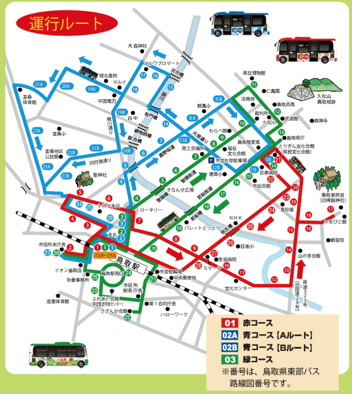 鳥取交通介紹 - 麒麟獅子巴士、3小時3千日圓計程車、鳥取砂丘的交通方法介紹