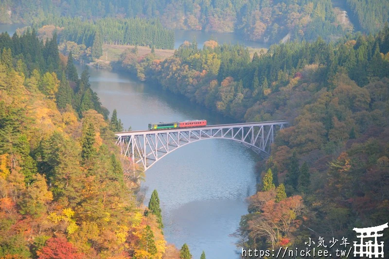 【福島】再訪鐵道美景-只見線的秋天與冬天|日本10條賞楓最佳的鐵道路線第1名