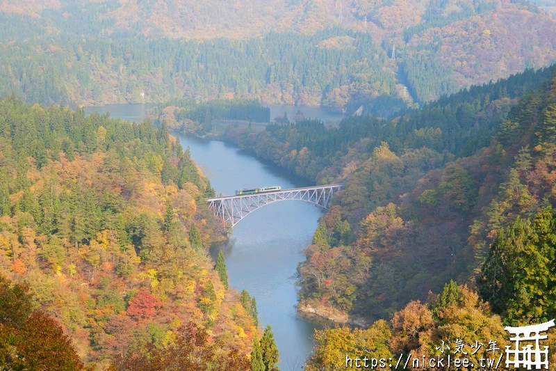 【福島】再訪鐵道美景-只見線的秋天與冬天|日本10條賞楓最佳的鐵道路線第1名