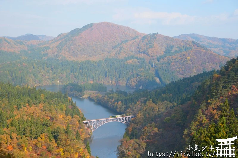 【福島】再訪鐵道美景-只見線的秋天與冬天|日本10條賞楓最佳的鐵道路線第1名