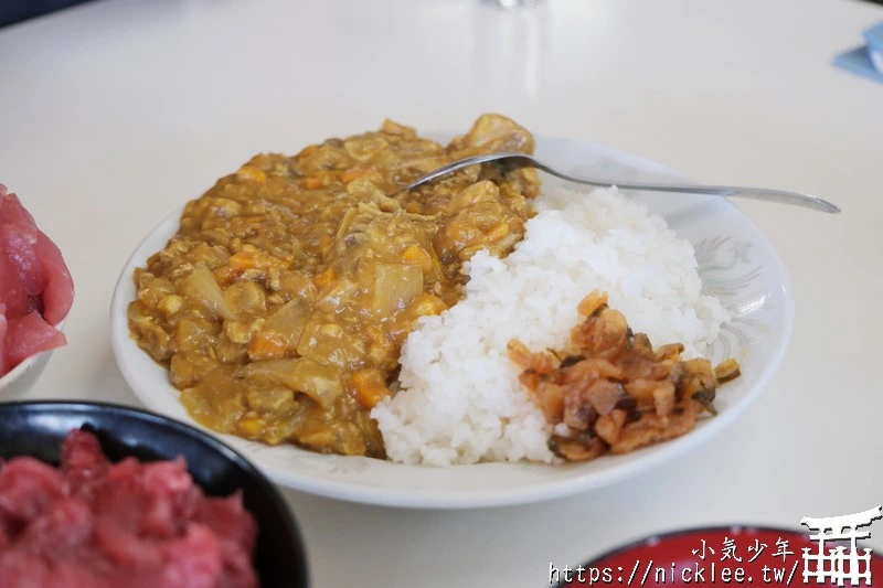 青森美食-鶴龜屋食堂-像一座小山的鮪魚丼-青森鐵道淺蟲溫泉站徒步5分鐘