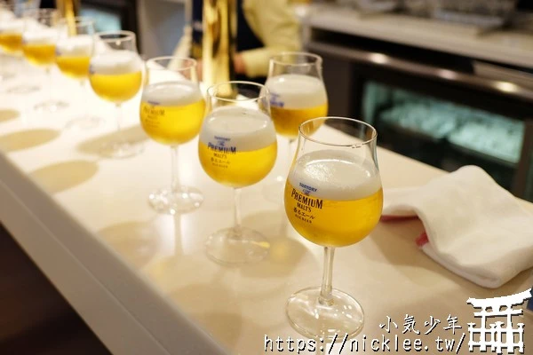 Suntory京都啤酒工廠見學-免費參觀啤酒製作過程，還有免費啤酒可以喝