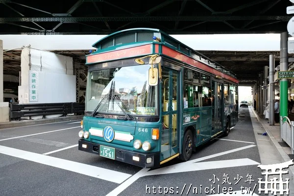 神戶City Loop巴士-通行神戶市區各景點的復古觀光巴士