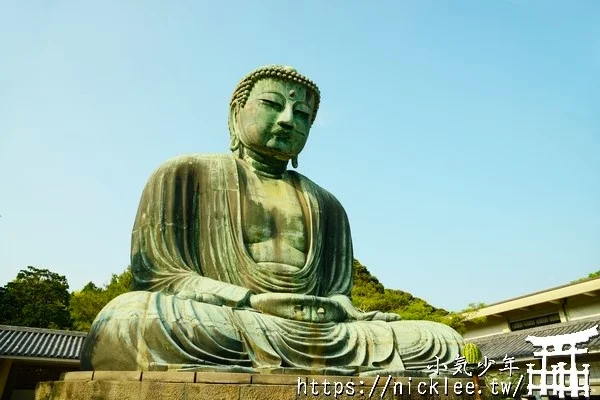 神奈川景點-高德院鎌倉大佛-重量達121噸的青銅佛像，是日本三大佛像之一