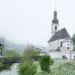 德國貝希特斯加登-國王湖地區景點-藍紹教堂Ramsau與辛特湖Hintersee-照片可直接當風景明信片